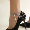 Multi Layers Cuban Chain Anklet 