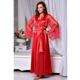 Mulberry Silk Long Net Gown Night Wear