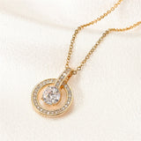 Eye Simple Charm Necklace