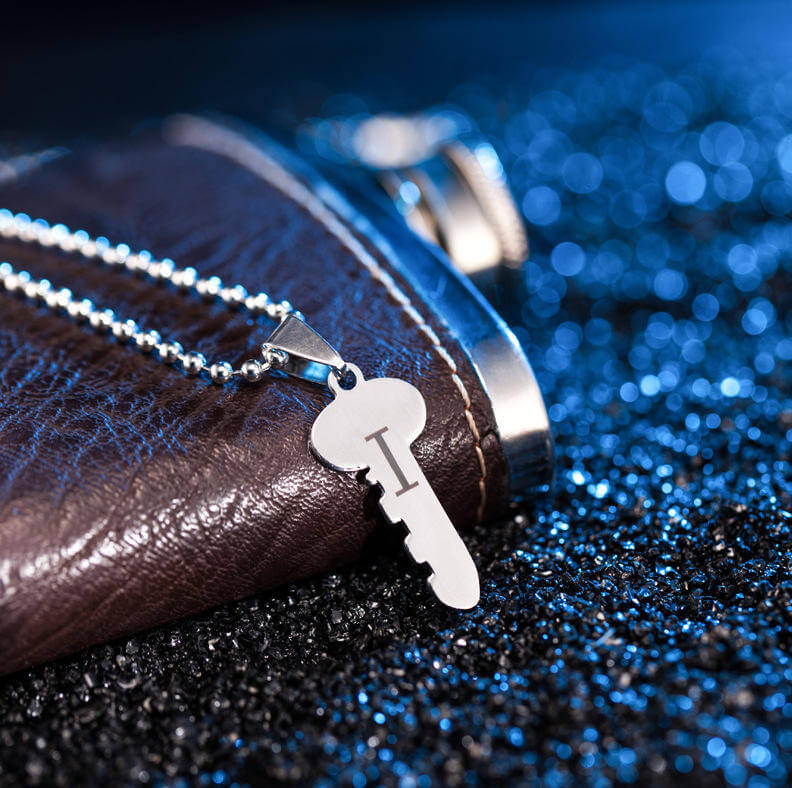 Heart Puzzle Pendant Necklace