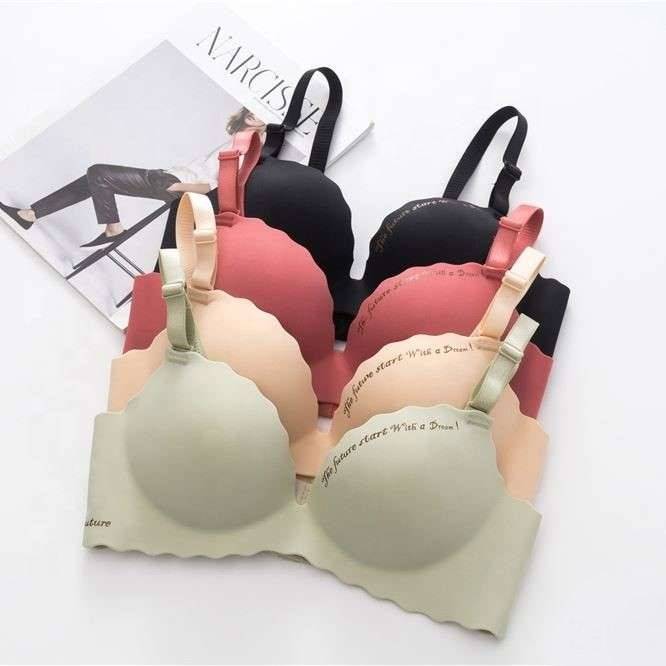 B Cup Printed Push Up Bra