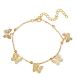  Beautiful Butterfly Handmade Anklet 