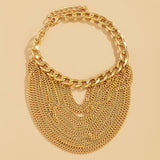 Multi Layers Chain Anklet 