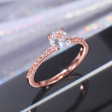 Anillos Zircon Micro Pave Ring