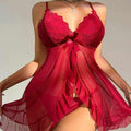 Front Frill Sexy Nighty