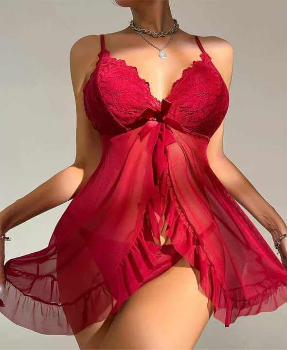 Front Cut Sexy Nighty