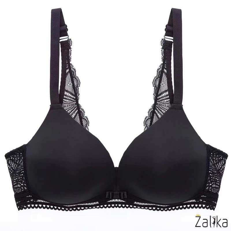 Back lace Wire free Bra