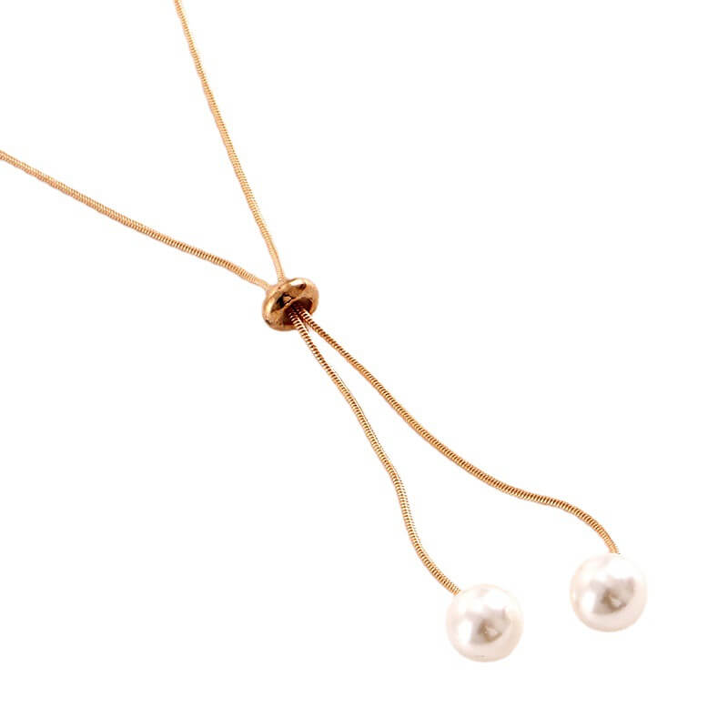 Adjustable Long Chain Necklace