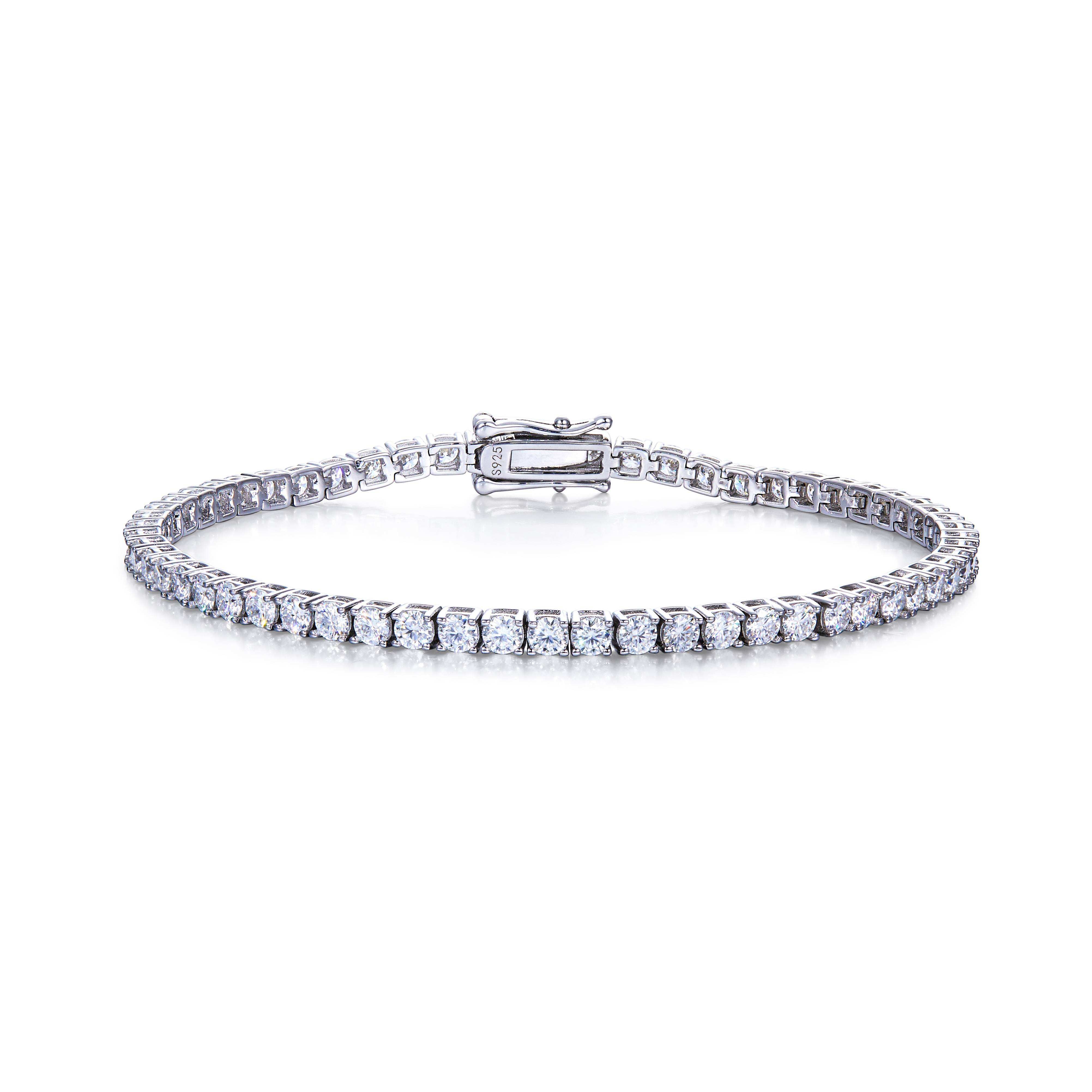 Cubain Silver Tannis Braclet