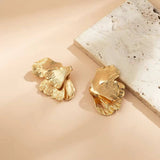 Stylish floral earrings