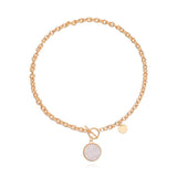 Shell Thick Chain Coin Necklace