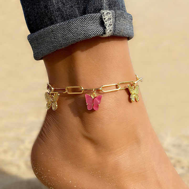 Butterfly Chic Anklet