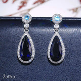 Crystal CZ Drop Earring