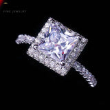 Elegant Cubic Zirconia Wedding Ring