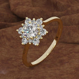 Snowflake Silver &amp; Gold Plated Jewelry