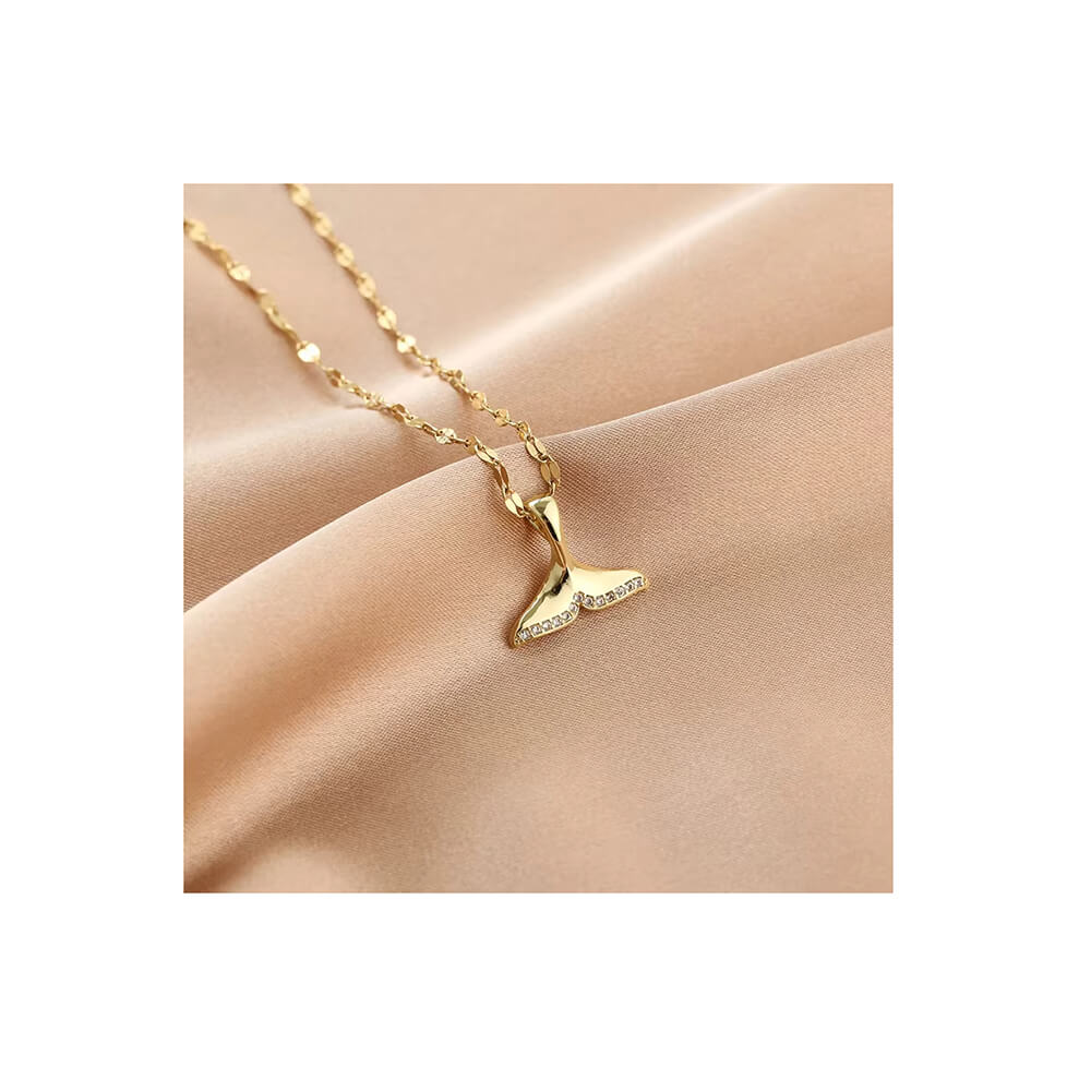 Mermaid tail Charm Necklace