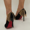 Multi Layers Chain  Anklet style 4