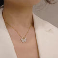 Elegant Butterfly Necklace