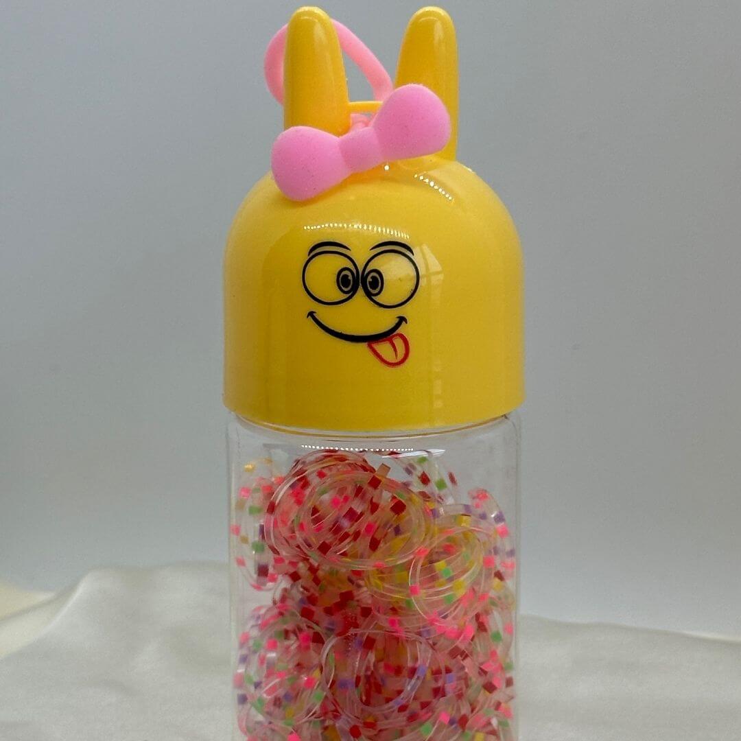 Hanging Bottle Kids Ponies Hair Rubber