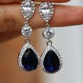 Sapphire Tear Drop