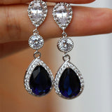 Sapphire Tear Drop