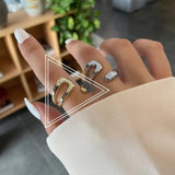 Creative Curve Cuff Ring