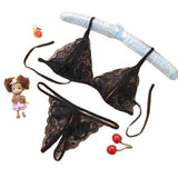 Sexy Lace Brief Set