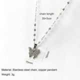 Elegant Butterfly Necklace