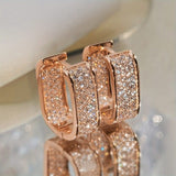 Hip Hop Fashion Hoop Earrings