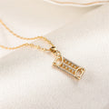 Abacus Charm Necklace