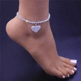 Heart  Anklet