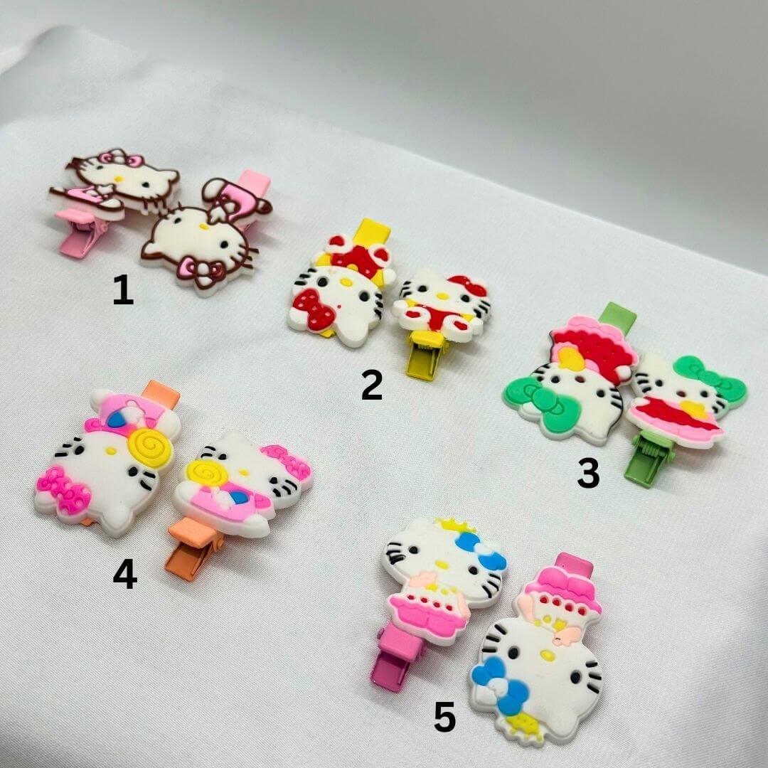 Hello Kitty Hair Kids Pin Pack of 2