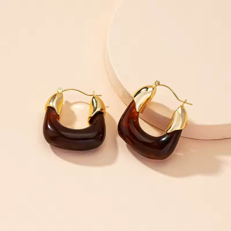 Square Acrylic Earrings