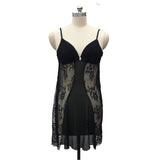 Short Lace Nighty With Panty