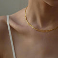 Multi-Layer Titanium Steel Necklace