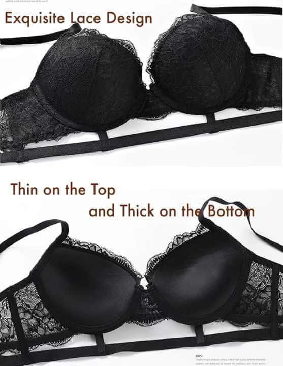 Premium Lace Pushup Bra Set