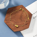 Stainless Steel Heart Anklet