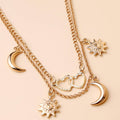 Sun Love Crescent Anklet