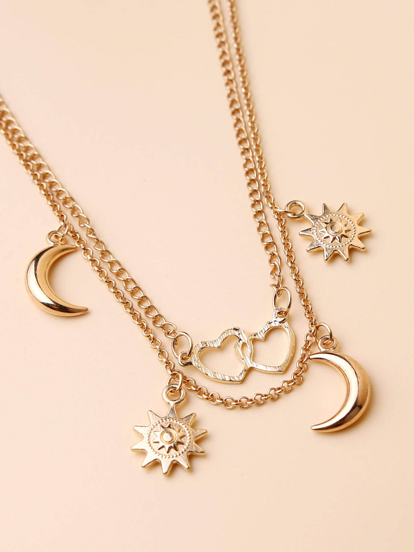 Sun Love Crescent Anklet
