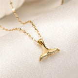 Mermaid tail Charm Necklace