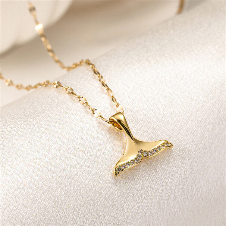 Mermaid tail Charm Necklace