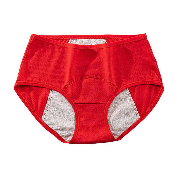 Pack Of 2 Period Panty-XL (Red, Gray)