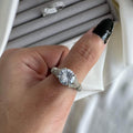 Silver Cubic Zirconia Ring