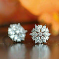 Snow flakes Stud