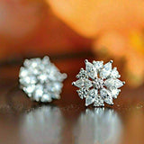 Snow flakes Stud