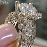 Imitate Diamond Engagement Rings