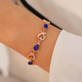 Inlaid Heart Bracelet