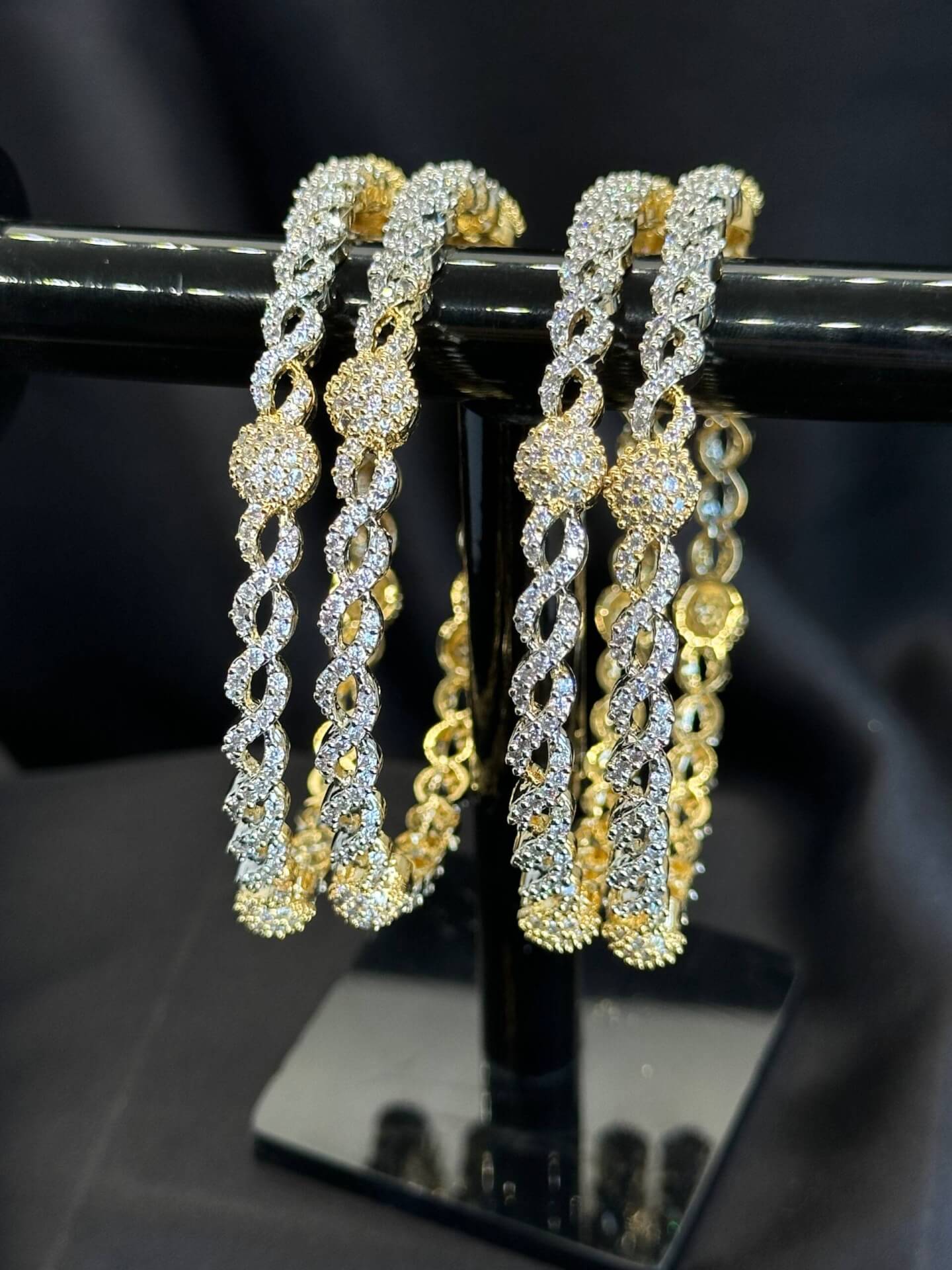 Mahabir 18k Gold Plated Bangle