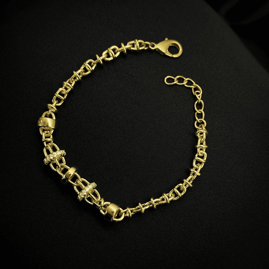 Meraki 18k Gold Plated Bracelet