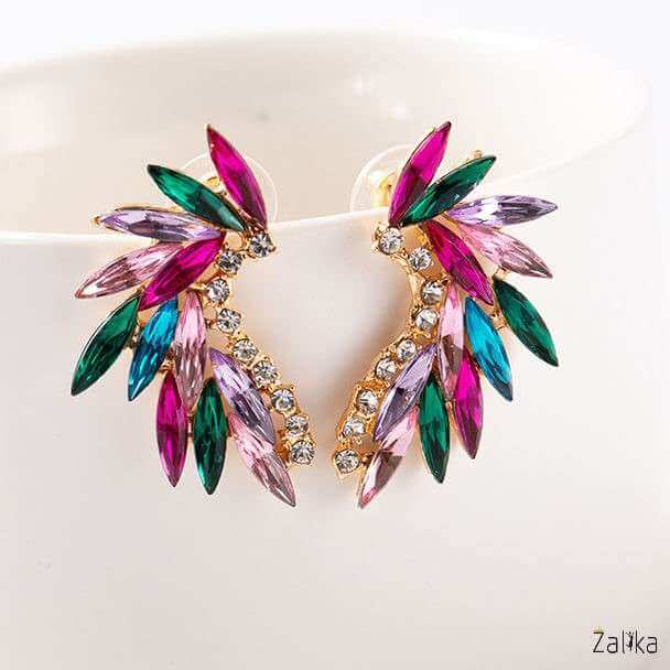 Crystal tassel Earrings